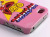 ★送料無料★　【iPhone4 / 4S対応】　HYSTERIC MINI 　ヒステリックミニ　スター　ピンク　iPhoneケース！