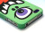 ★送料無料★　【iPhone4 / 4S対応】　YETTIDE　Funny Face Case　ファニーフェイス　The First Monster, Green！