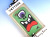 ★送料無料★　【iPhone4 / 4S対応】　YETTIDE　Funny Face Case　ファニーフェイス　The First Monster, Green！