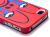 ★送料無料★　【iPhone4 / 4S対応】　YETTIDE　Funny Face Case　ファニーフェイス　Weep, Red　暗い所で発光する　夜光タイプ！