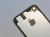 ★送料無料★　iPhone 4S 専用　スケルトン　透明　ガラス製！　ブラック　バックパネル