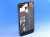 ★送料無料★　iPhone 4S 専用　スケルトン　透明　ガラス製！　ブラック　バックパネル