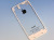 ★送料無料★　iPhone 4S 専用　スケルトン　透明　ガラス製！　ホワイト　バックパネル