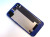 ★宅配便　送料込★　iPhone 4S 専用　フロントパネル＋バックパネル　セット　ブルー　マジックミラータイプ！
