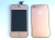 ★宅配便　送料込★　iPhone 4S 専用　フロントパネル＋バックパネル　セット　ピンクゴールド　ミラータイプ！