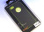 ★送料無料★　【iPhone 5 対応】　シンプル　マットタイプ　ハードケース　iPhoneケース　ブラック×ライトグリーンライン！