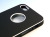 ★送料無料★　【iPhone 5 対応】　シンプル　マットタイプ　ハードケース　iPhoneケース　ブラック×ホワイトライン！