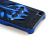 ★送料無料★　【iPhone4 / 4S対応】　BAT MAN　バットマン　3D　ハードケース　iPhoneケース！ブラック×ブルー