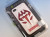 ★送料無料★　【iPhone4 / 4S対応】　BAT MAN　バットマン　3D　ハードケース　iPhoneケース！ホワイト×レッド