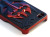 ★送料無料★　【iPhone4 / 4S対応】　BAT MAN　バットマン　3D　ハードケース　iPhoneケース！ブラック×レッド