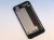 ★宅配便　送料込★　iPhone 4S 専用　フロントパネル＋バックパネル　セット　ミリタリー　ブルー　迷彩タイプ！