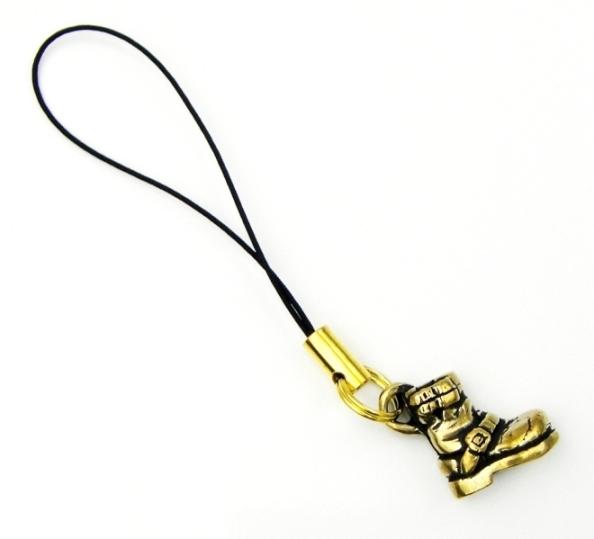 正規取扱 VASSER（バッサー） Biker Boot Phone Strap Brass(バイカーブーツ携帯ストラップブラス)