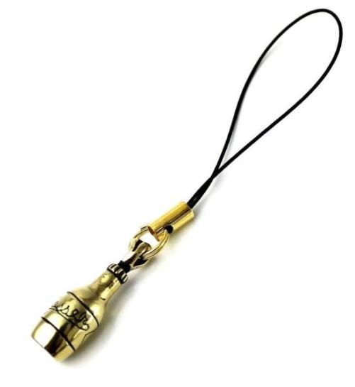 正規取扱 VASSER（バッサー） Love Beer Drunker Phone Strap(ラブビアードランカーストラップ)BRASS