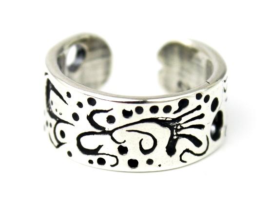 正規取扱 VASSER（バッサー）Vintage Dychedelic Pinkie Ring/Toe Ring(ヴィンテージダイケデリックピンキーリング/トゥリング)
