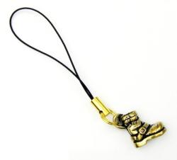 正規取扱 VASSER（バッサー） Biker Boot Phone Strap Brass(バイカーブーツ携帯ストラップブラス)