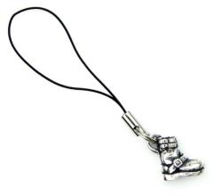 正規取扱 VASSER（バッサー） Biker Boot Phone Strap Silver(バイカーブーツ携帯ストラップシルバー)