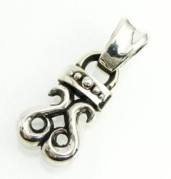 正規取扱 VASSER（バッサー）　ONE LOVE PENDANT SILVER M(ワンラブペンダント シルバーＭ)