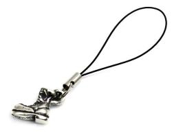 正規取扱 VASSER（バッサー） Biker Boot Phone Strap 2nd Silver(バイカーブーツ携帯ストラップ２nd シルバー)