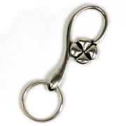 VASSER(バッサー)Clover Key Chain Silver(クローバーキーチェーンシルバー)