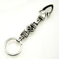 正規取扱 VASSER（バッサー） SPEAR HOOK & 1HEART LINK KEY CHAIN SILVER(スピアーフック＆１ハートリンク キーチェーン シルバー)