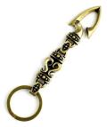 正規取扱 VASSER Spear Hook & 1Heart Link Key Chain(スピアーフック&1ハートリンクキーチェーンアンティークブラス)