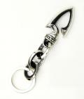 正規取扱 VASSER（バッサー） Spear Hook & Hand Bend Oval Links Key Chain(スピアーフック&オーバルリンクスキーチェーン)