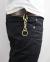 正規取扱 VASSER Spear Hook & Hand Bend Oval Links Key Chain(スピアーフック&オーバルリンクスキーチェーンアンティークブラス)