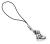 正規取扱 VASSER（バッサー） Biker Boot Phone Strap Silver(バイカーブーツ携帯ストラップシルバー)