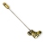 正規取扱 VASSER（バッサー）Biker Boot Hat Pin Brass(バイカーブーツハットピンブラス)
