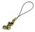正規取扱 VASSER（バッサー） Biker Boot Phone Strap 2nd Brass(バイカーブーツ携帯ストラップ２nd ブラス)