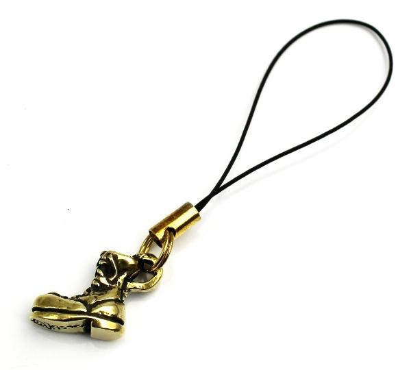 正規取扱 VASSER（バッサー） Biker Boot Phone Strap 2nd Brass(バイカーブーツ携帯ストラップ２nd ブラス)