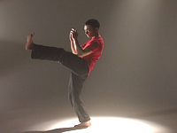 不動立ち・前蹴り