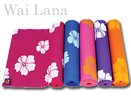 Wai Lana（ワイラナ）　ハイビスカスマットヨガ＆ピラティス用マット