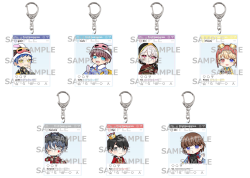 Crest Gaming 第五人格部門　グッズ第三弾　SNS風アクリルキーホルダー　全7種セット（セット価格）(販売期間:2022年10月1日10:00-2022年10月10日23:59)