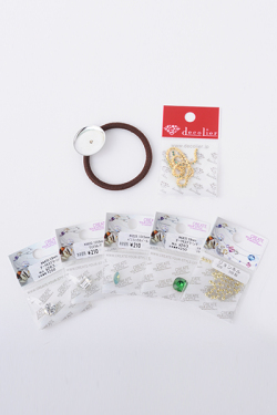 ファンシーストーン ヘアゴム 制作キット