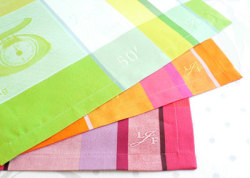 Le Jacquard Francais（ル・ジャカール・フランセ）　Placemat（ランチョンマット）　楽しい大きめマドラスチェック