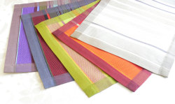 Le Jacquard Francais（ル・ジャカール・フランセ） Placemat（ランチョンマット）　ベーシックなストライプ柄