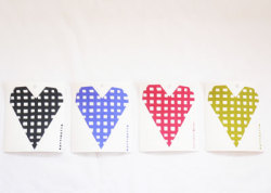 スポンジワイプ checkheart black