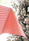 北欧スウェーデン製の撥水テーブルクロス　ギンガムチェック