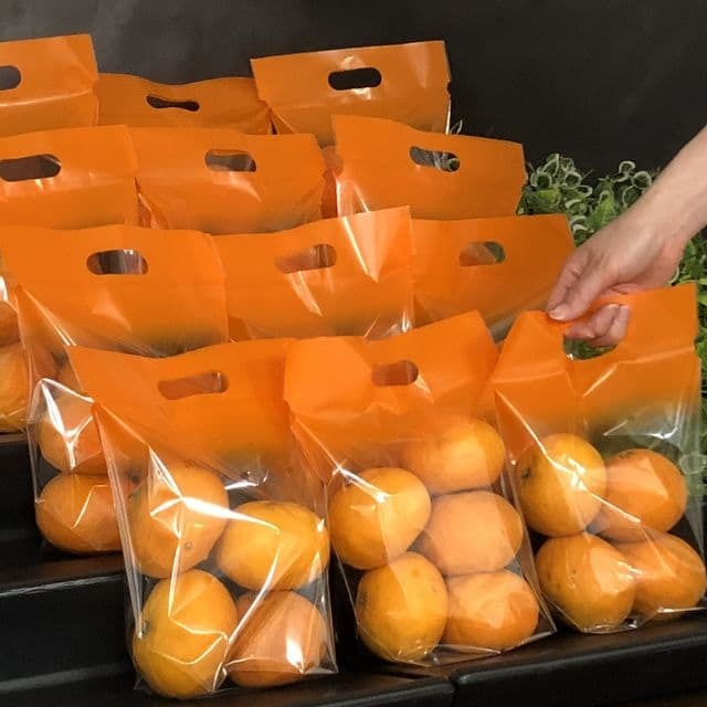 ぴたパック橙2025規格品 野菜の袋やさん ベジパケ