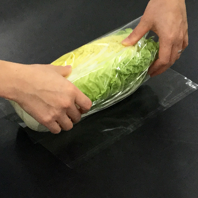 白菜1／4テープ付シート規格品/5,000枚入 野菜の袋やさん ベジパケ