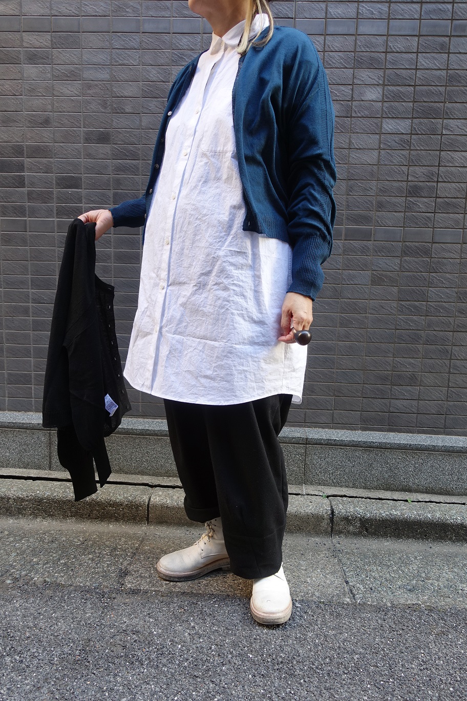 BOUSSOLE：メンカシミヤカーデ