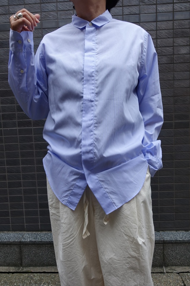 MASNOUDESIGN：ストライプシャツ