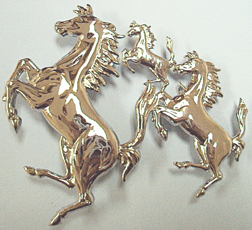 フェラーリ キャバリーノ ランバンテ エンブレム（L）