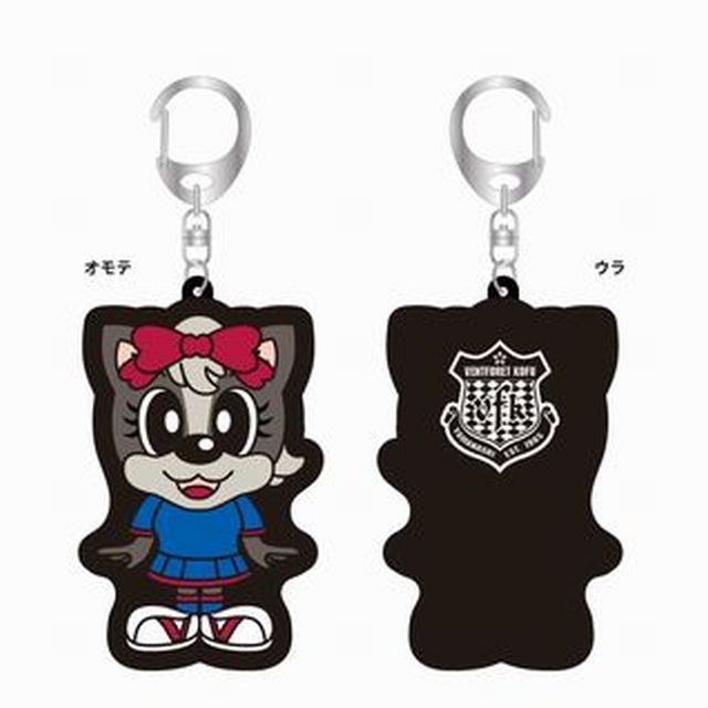 半立体ラバーキーホルダー(フォーレちゃん)