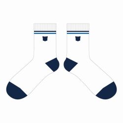 ヴァンくんシルエット刺繍ソックス