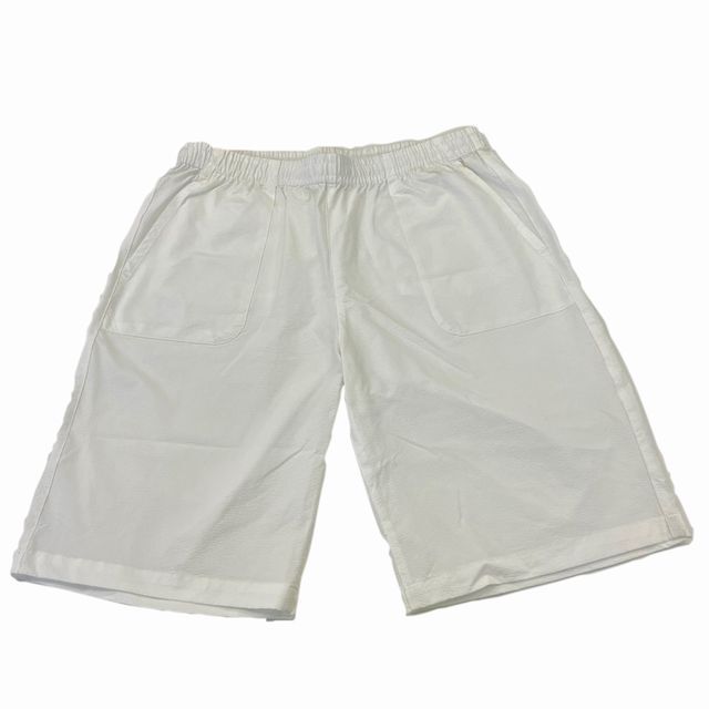 最終値下 無印良品 サマーシアサッカー セットアップ ML 美品】無印良品 MUJI シアサッカー セットアップ L 春夏 涼しい