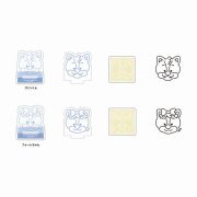 ゆるっとマスコット　アクリルスタンプ