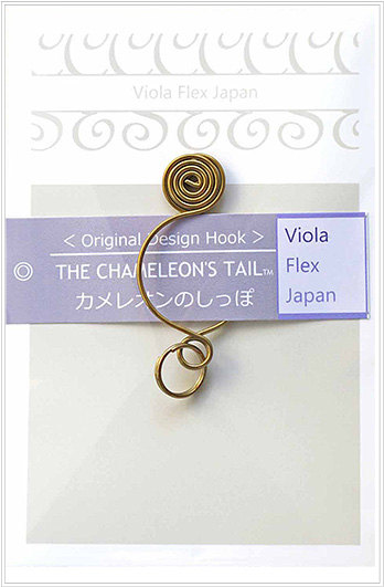 カメレオンのしっぽ&reg;ローズ特製オリジナルフック＊ＳＳサイズ・ゴールド【メール便可】