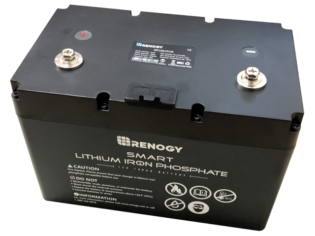 RENOGY 12V 100Ah リン酸鉄リチウムイオン電池